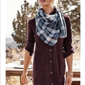 J Jill Corduroy Shirt Dress